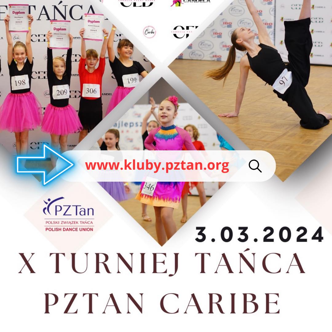 x turniej tańca caribe X turniej tańca pztan caribe